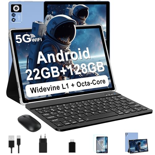 ZIOVO Tablet 10 Zoll Android 14 mit 22GB RAM+128GB...
