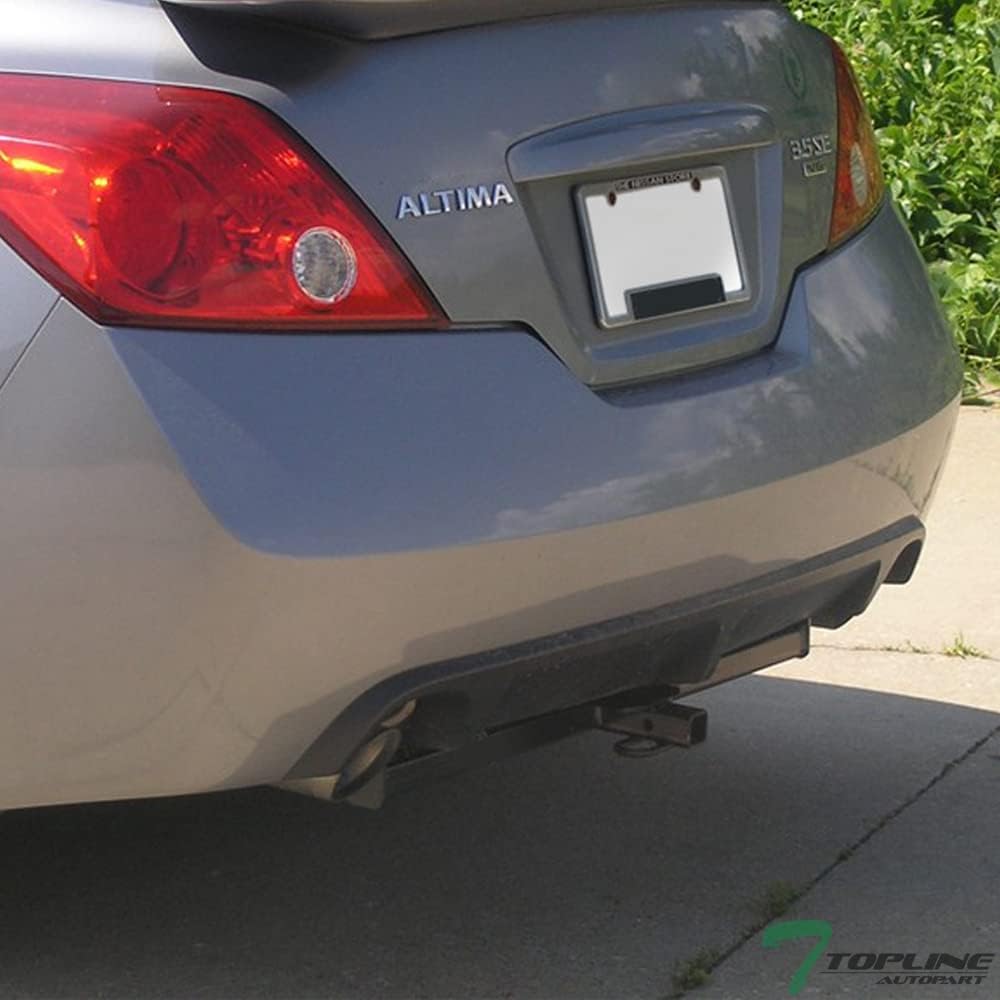 Class 1 I Black 1.25" Receiver Tube Rear Bumper Trailer Tow Hitch Towing Mount Compatible with 08-13 Altima 2 Door Coupe