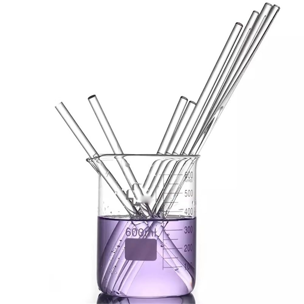 10 varillas de vidrio for agitar y drenar, resistentes a altas temperaturas, de 15, 20 y 30 cm de largo.(6mmX15cm 100pcs)