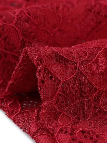 Image of Allegra K Women's Lace Cardigan Stand Collar Short Elegant Shrug Open Front Cropped Bolero Cardigan
