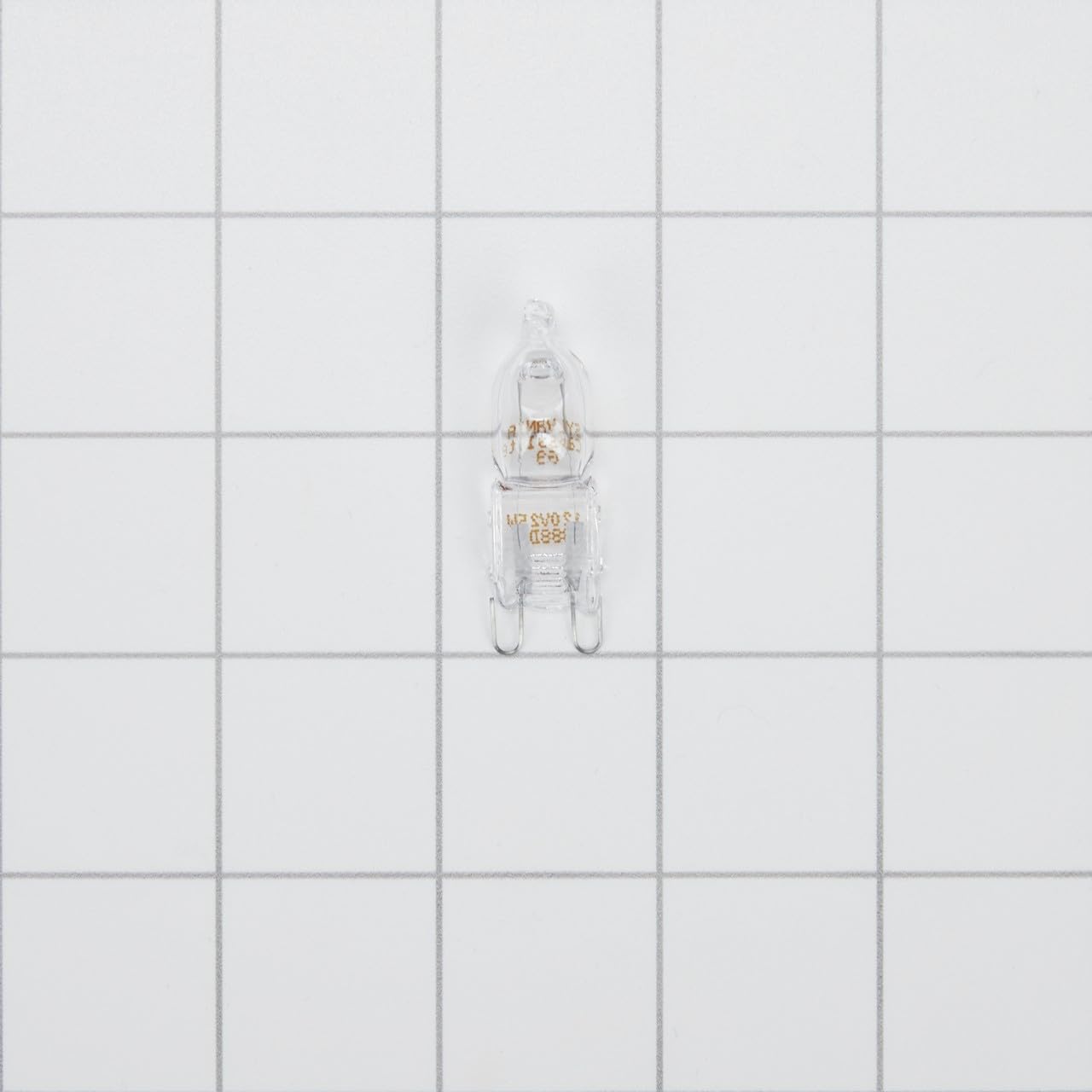 Whirlpool WPW10169757 OEM Wall Oven Light Bulb, Silver and Transparent