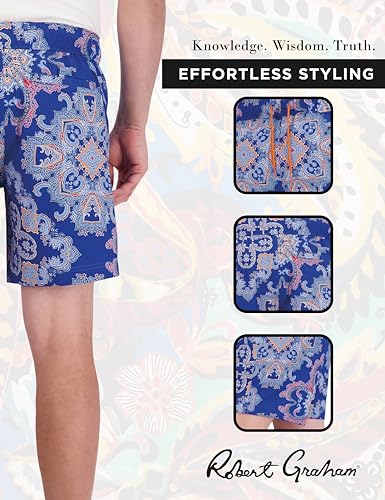 Robert Graham Men's Loki Woven Swim Shorts4