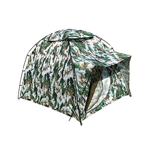 Tente de camping camouflage pour plusieurs personnes avec toile épaissie