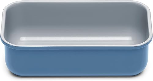 Caraway Molde antiadherente de cerámica de 1 libra, revestimiento de cerámica naturalmente resbaladiza, no tóxico, sin PTFE ni PFOA, perfecto para