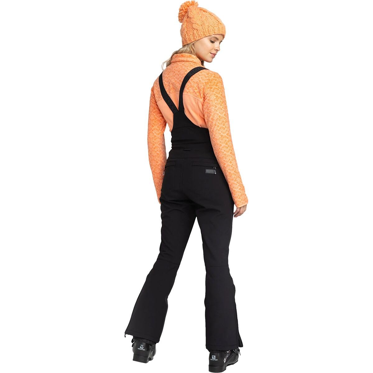 Roxy - Womens Summit Bib Snow Pants, Color Anthracite, Size: Small