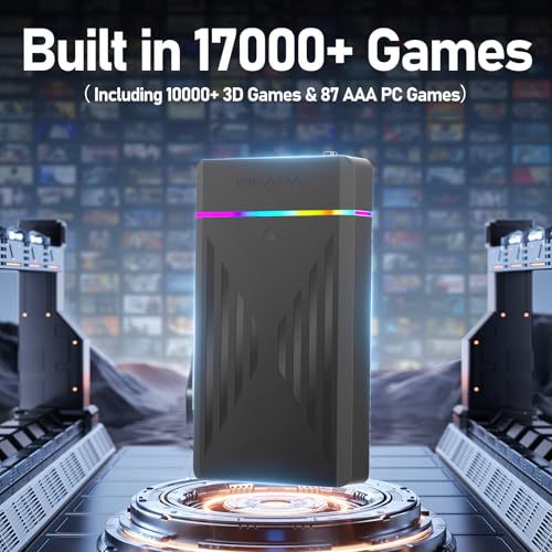 3T Retro Game Console HDD with 17000+ Video Games, 39 Emulator Console Plug and Play for PC/Laptop, 3 Game System, Launchbox Hard Drive Emulator, Retrobat for Win 8.1/10/11, 7200 RPM, 128M Cache, 6G/s - Image 3