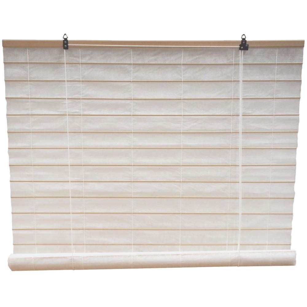 Amazon | ロールスクリーン 障子風スクリーン ナチュラル W88×H135cm 1