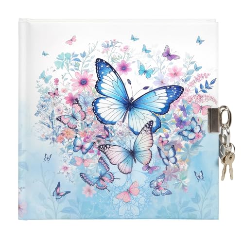 Diario personal Goldbuch Butterfly Garden 96 páginas 16.5x16.5 cm miniatura 1