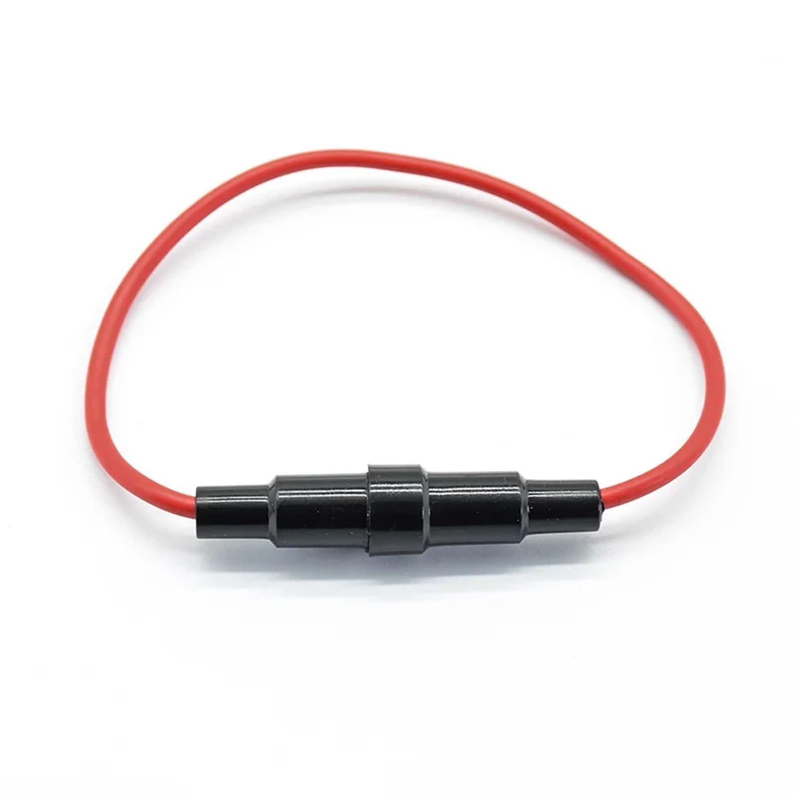 5 * 20mm Inline-Sicherungshalter 220 V Flinke Schraube Typ Flinke Glassicherung mit 22 AWG Draht XF30 5 Stücke