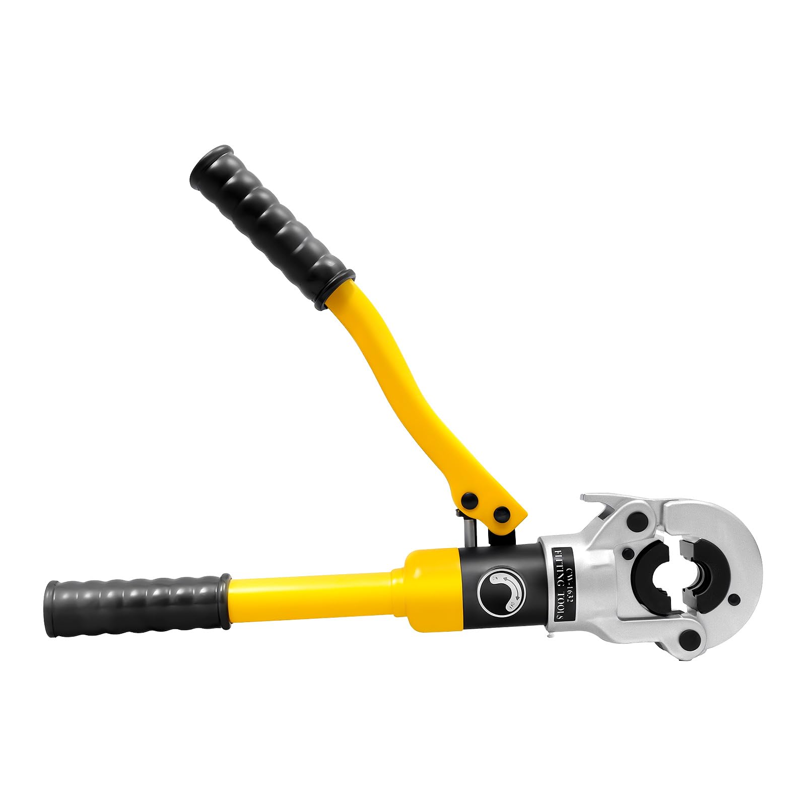 iezruiuo Hydraulic Crimping Pliers, Pipe Crimper with 4 Type Dies
