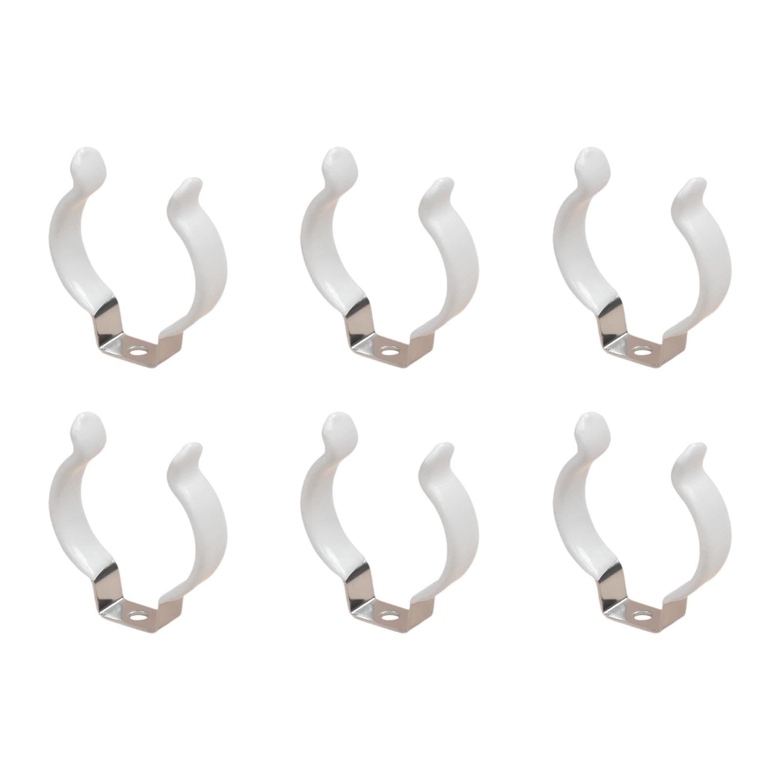 6X T12 Clips Holder Bracket Pipe ClampsMounting Accessories Steel and PVC|Lighting Accessories|Lighting & Ceiling Fans-image-38