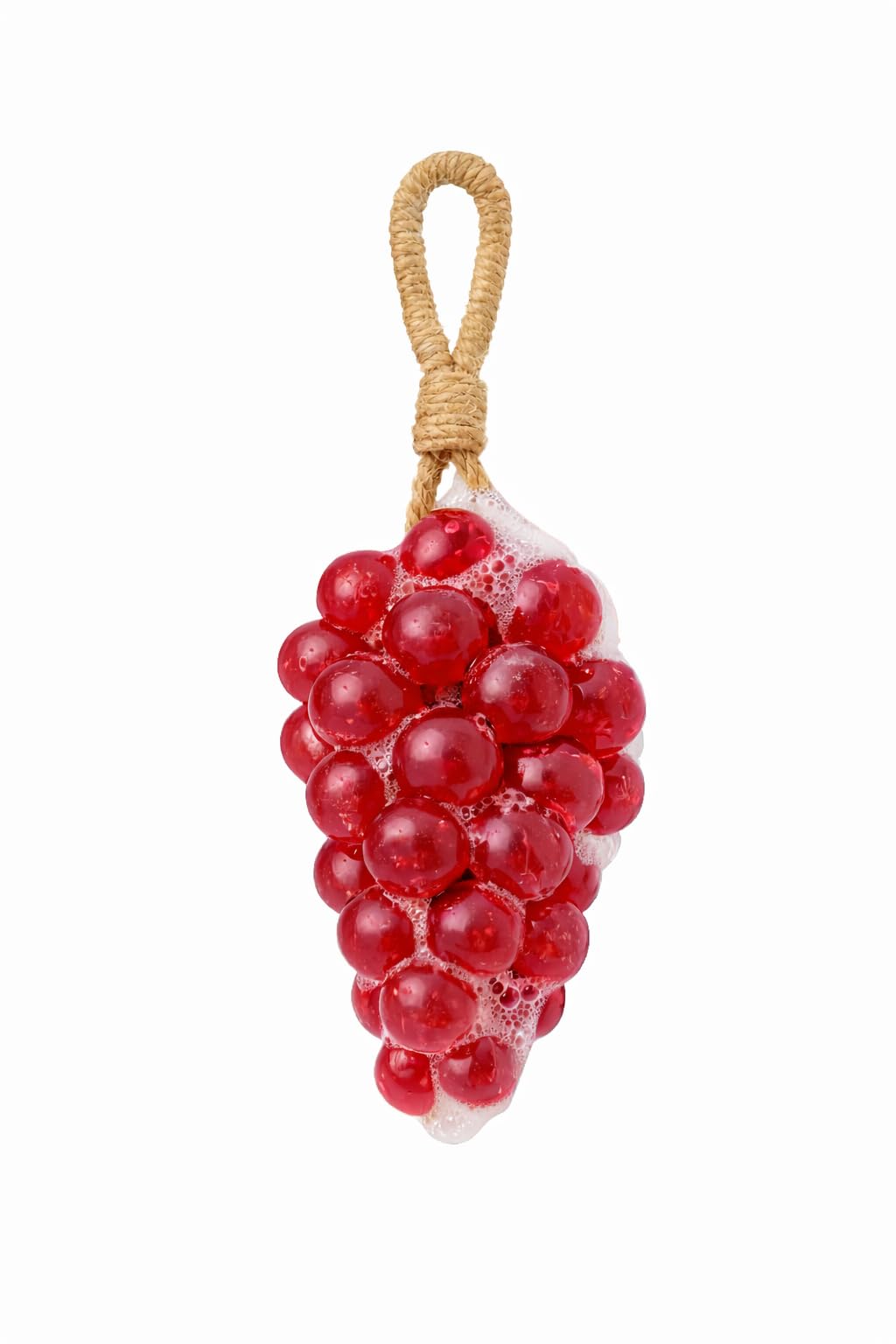 SUNDARA Berry Blast Grape Soap | Handmade Fruity Bubble Bath Soap with Mixed Berry Fragrance, Glycerin & Natural Oils | Decorative Hanging Moisturizing Soap for Soft Glowing Skin | Luxury Gift Soap for Men & Women