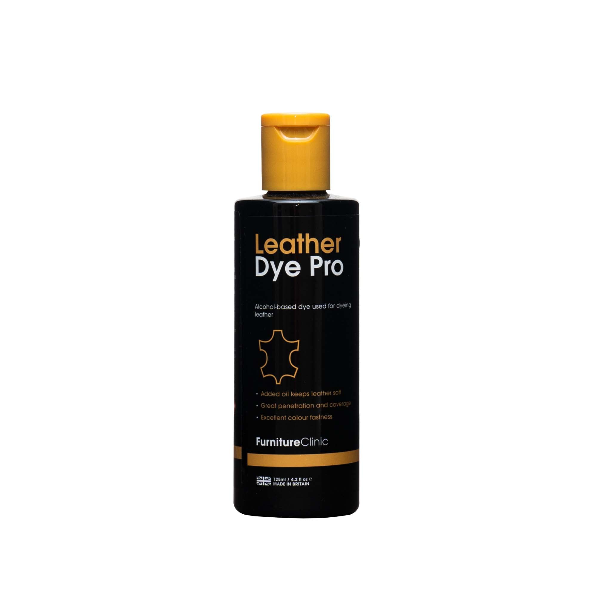 Leather Dye Pro - Alcohol Based Dye Used to Change The Colour of Leather (Tan, 125ml)