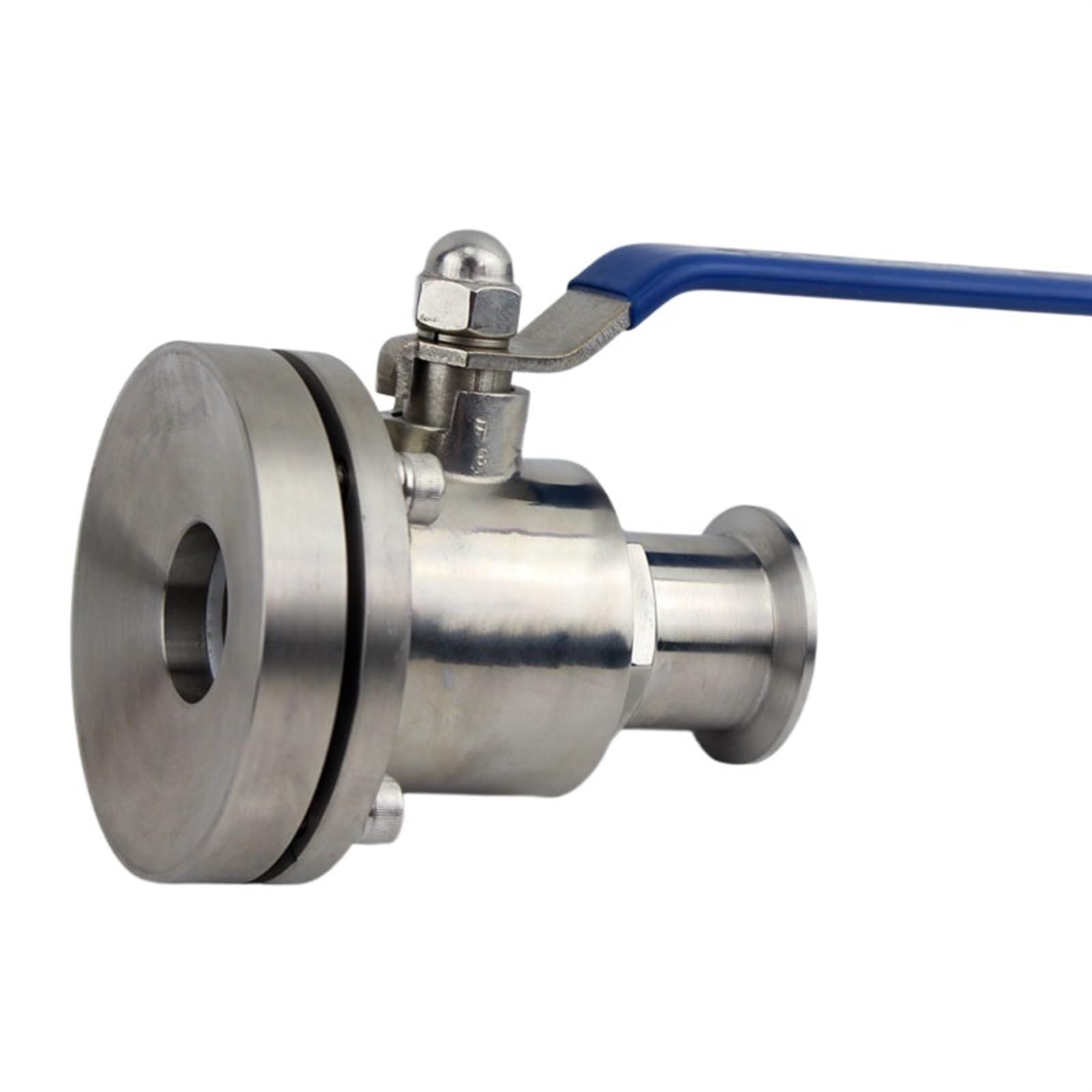 SS304/316L Zawór dolny ze stali nierdzewnej Pompa Zbiornik sanitarny Kołnierz kulowy (SS304, 51 mm)