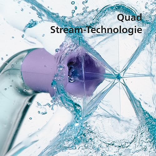 Philips Sonicare kabelloser Power Flosser 3000 Munddusche, Wasser-Flosser für Zähne, Zahnfleisch und Zahnpflege, in schwarz (Modell HX3826/33) – Bild 5