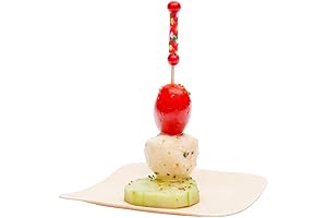 Restaurantware Red Braided Garnish Sticks: Elevate Appetizers and Cocktails