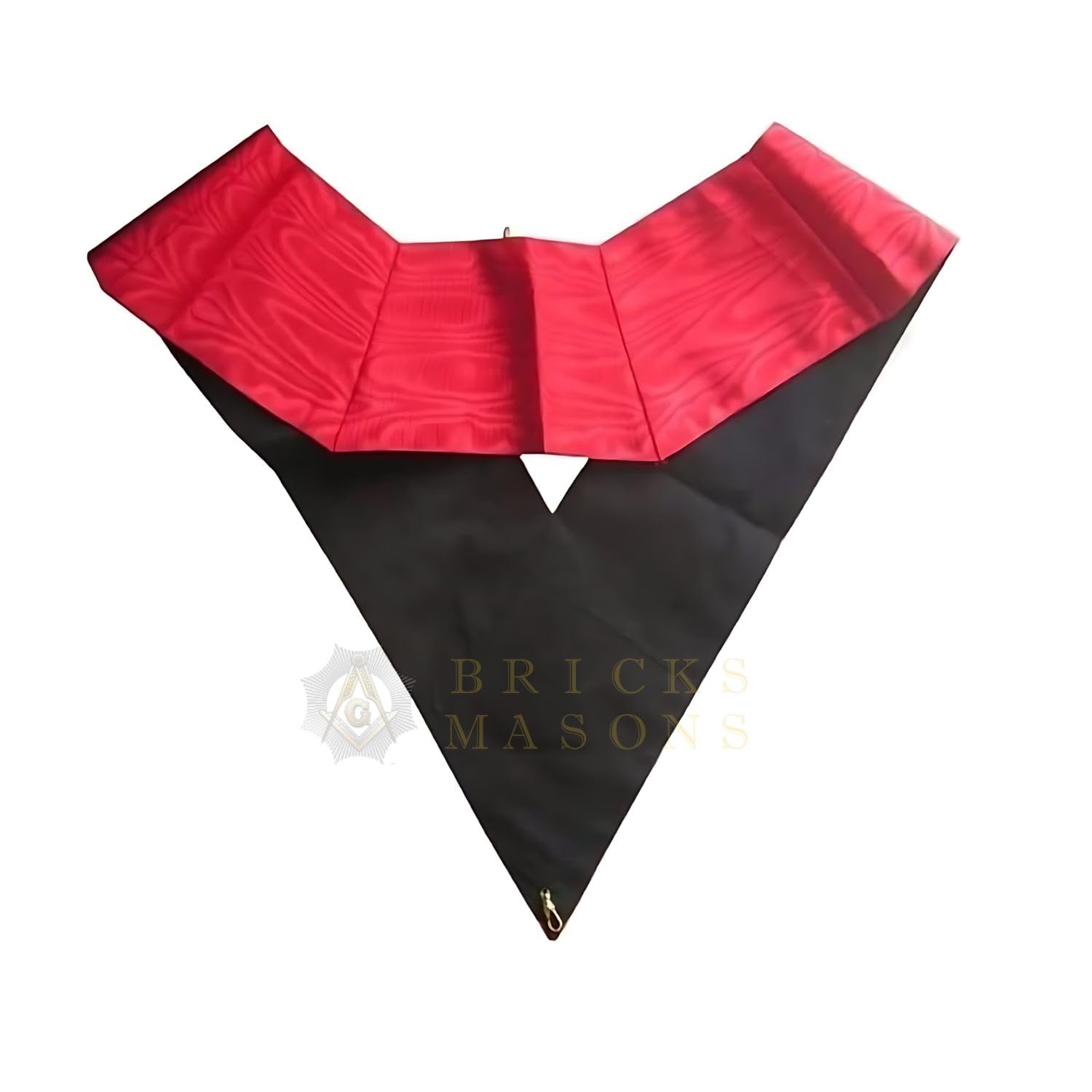Bricks Masons Masonic Officer's collar - AASR - 18th degree - Knight Rose Croix - Latin cross