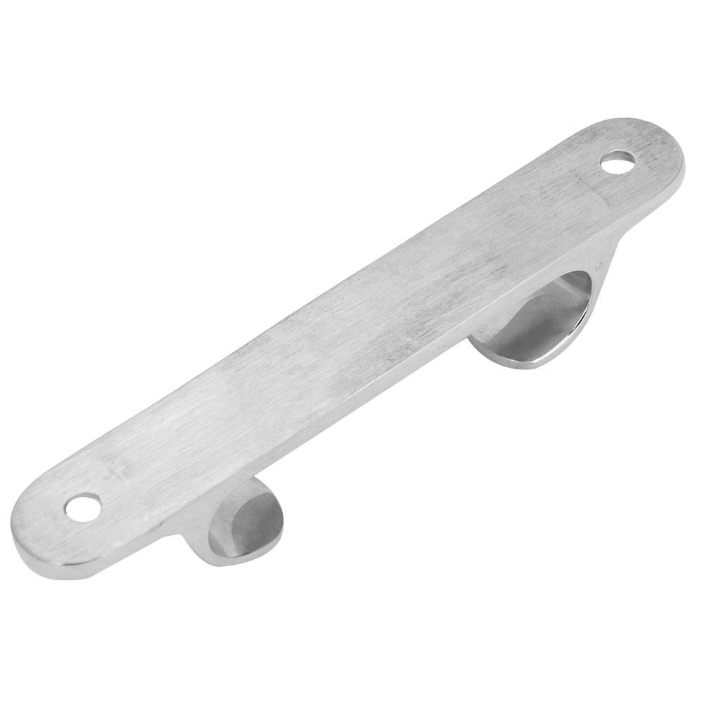 Cleat Line Chock, Straight Cleat Line 316 Stainless Steel Bow Chock Marine Boat Yacht Hardware (5 Inch)