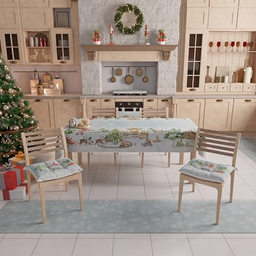 PETTI Artigiani Italiani, Christmas Kitchen Rug, Christmas Kitchen Runner, Non-Slip and Washable Christmas Kitchen Rug - Image 3