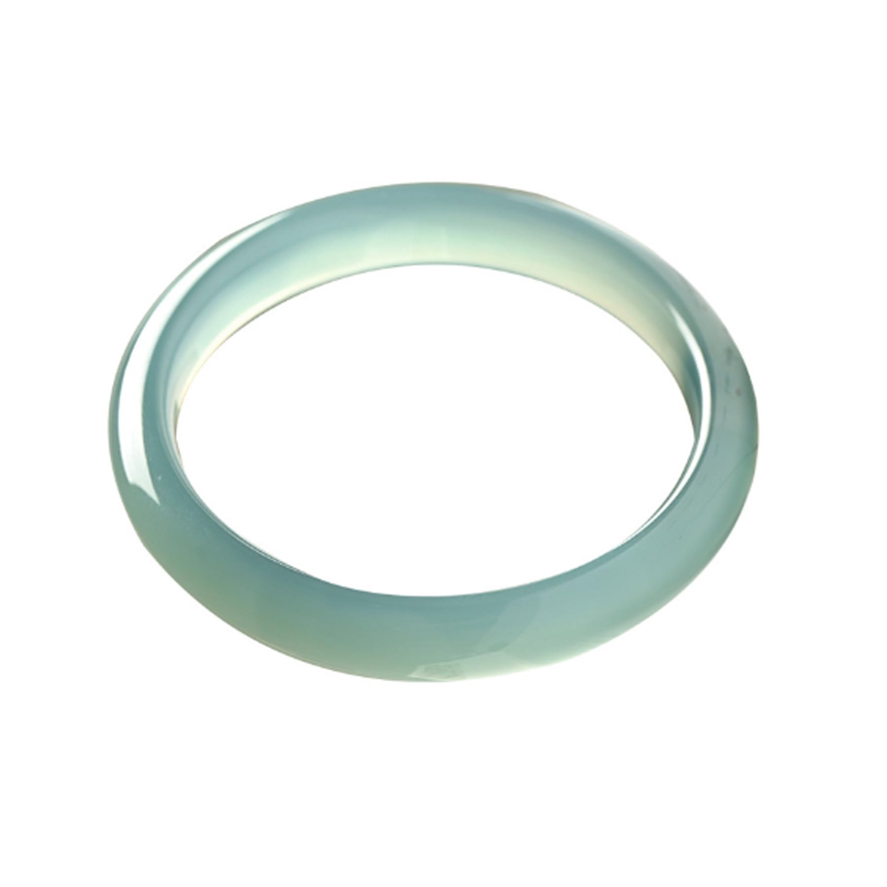 Bracciale rigido in giada naturale per le donne braccialetto portafortuna con scatola bianco verde vera giada braccialetto ricchezza braccialetto cinese Feng Shui per compleanno festa