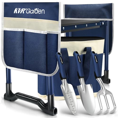 KVR Garden Kneeler and Seat Set 2025 Upgraded -...
