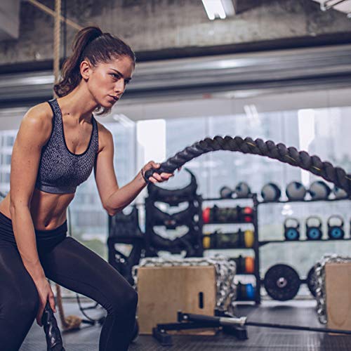 BESPORTBLE 1 conjunto de corda de treinamento para academia pesada para treino corporal, corda de po