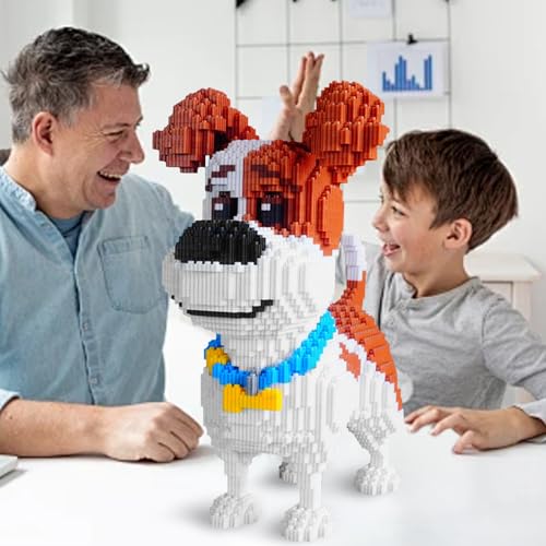 Bausteine ​​für Hunde, Micro Blocks Set, Particle Baustein-Set, Micro bausteine Erwachsene, Classic Cartoon Anime Mini Bausteine, Nano Micro Mini Blockiert DIY-Spielzeug Für Erwachsene(F)