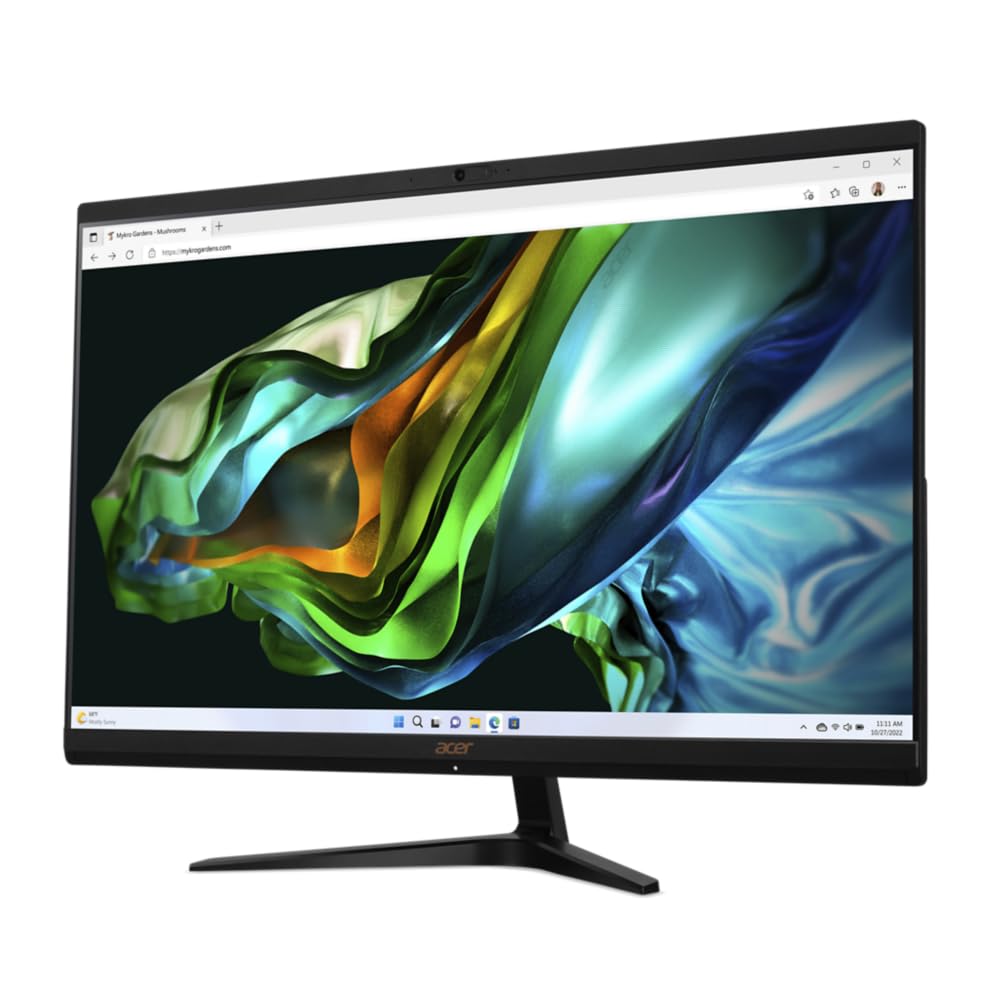Acer Aspire C27-1800 - Komputer stacjonarny All-in-One 27" FHD LED LCD (Intel Core i5-12450H, 16 GB DDR4, 1024 GB SSD, Wireless Keyboard/Wireless Mouse) - Windows 11 Home