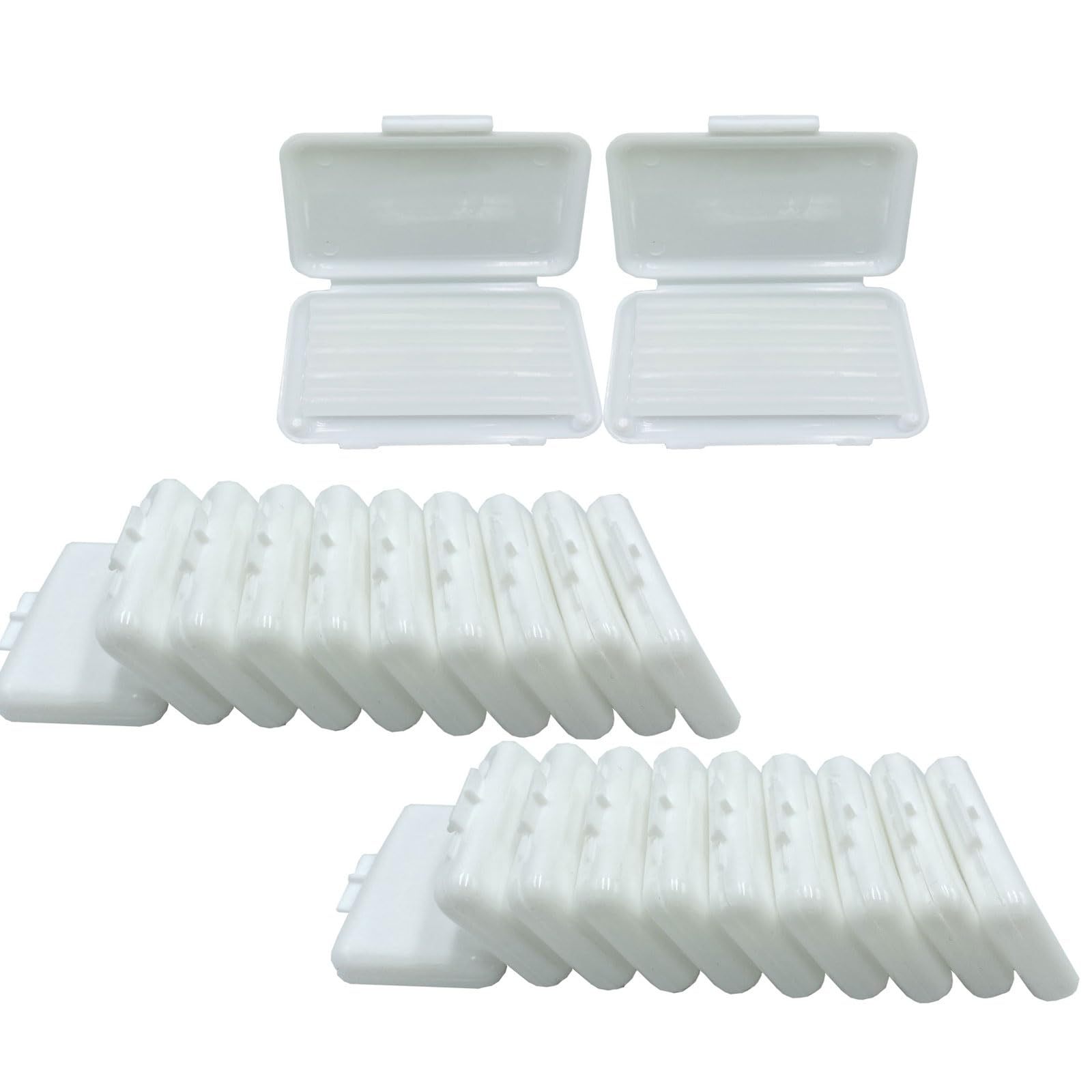 Orthodontic Wax for Braces, Dental Wax Braces Carrier Wax for Relief from Irritation and Pain, Dental Care Kits 20 Pieces White