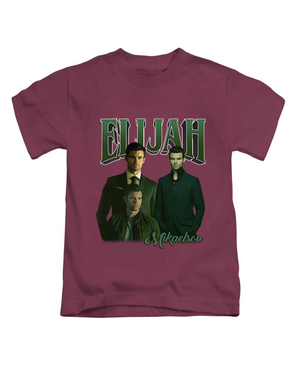 Elijah Mikaelson Vampire Original Tee T-Shirt Funny Unisex T Shirt Top Maroon