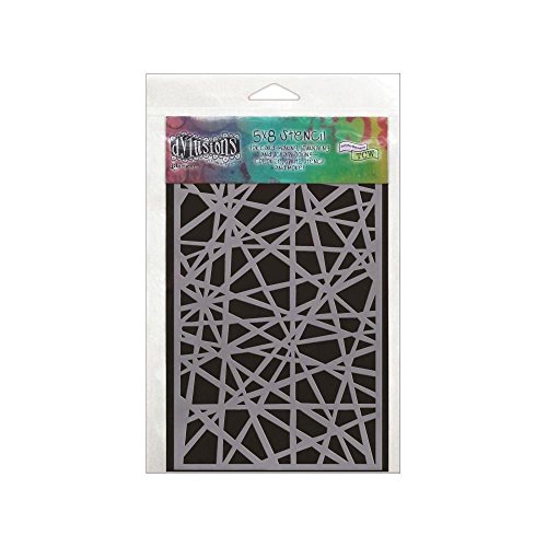 Dylusions Stencils Dyan Reaveley's 5X8-Shattered...