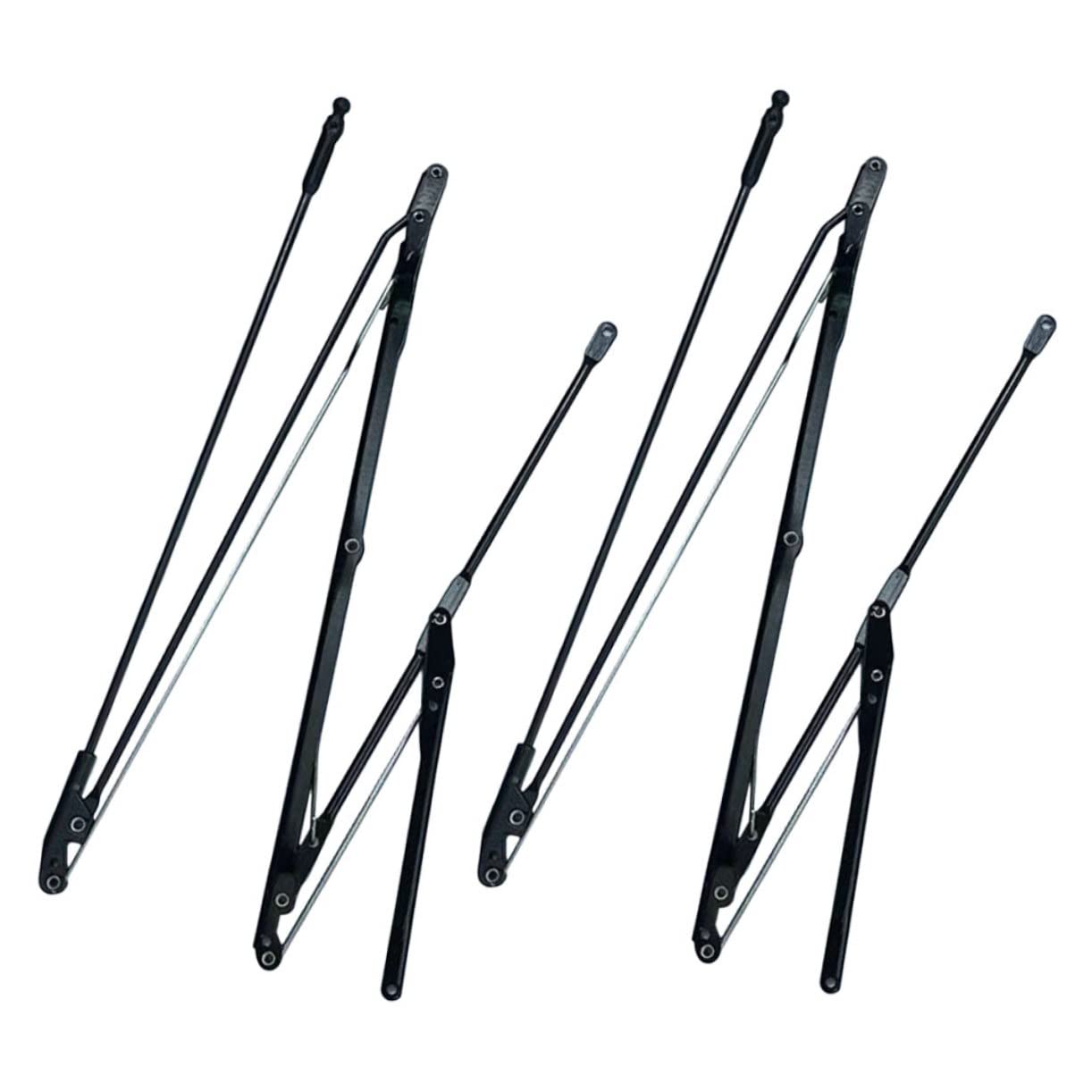 Accesorios para paraguas kit de reparación de paraguas mini Piezas duraderas Accesorios prácticos sombrillas costillas de reparación de paraguas plegables planchar Black