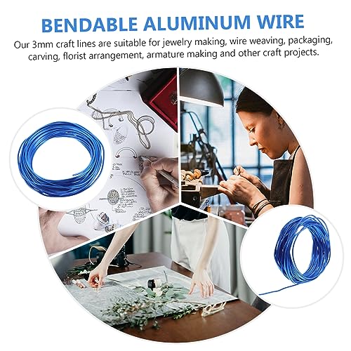 Alambre de aluminio ARTIBETTER de un rollo para bisutería fina 3