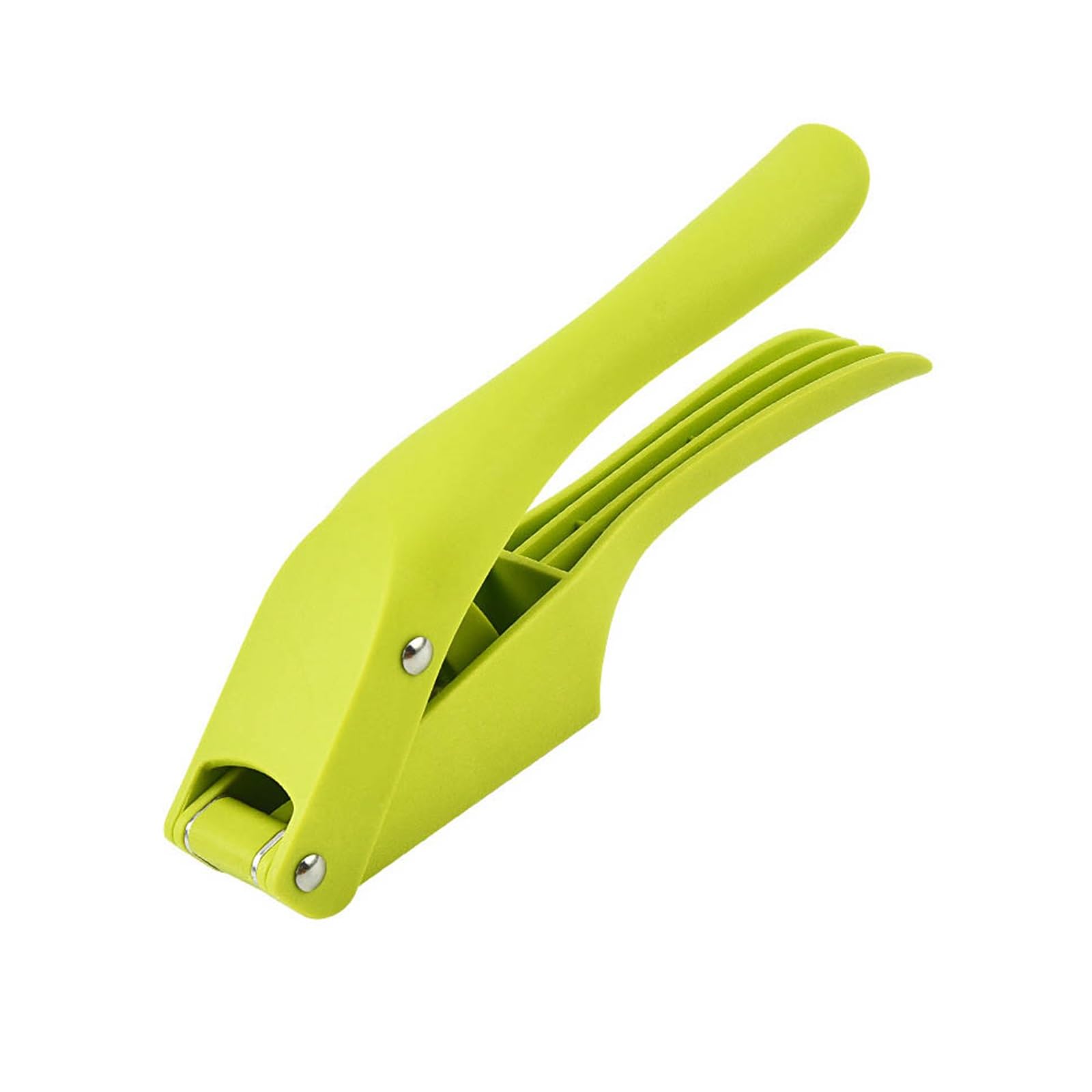 ArinkO Easy-Clean Knoblauchpresse: Knoblauch mühelos zerdrücken und zerkleinern – leuchtendes Grün, 19 cm Länge