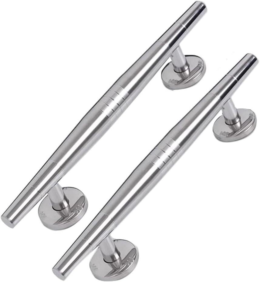 Türknauf, 12 Zoll, robuster Scheunentürknauf, seitlicher Push-Pull-Türknauf aus Edelstahl, Schiebetür für Holztüren, Schuppen, gewerbliche Brandschutztüren (280 mm)