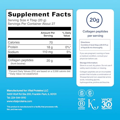 Vital Proteins TONOMO Collagen Peptides Powder thumb #3