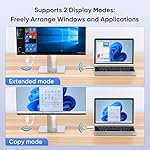 Wireless HDMI Transmitter and Receiver 100ft/30m,4K Decode 1080P Output Wireless HDMI,2.4G/5G Plug&Play Portable HDMI Wireless,for Streaming Video and Audio to Monitor from Laptop/TV Box - Image 4