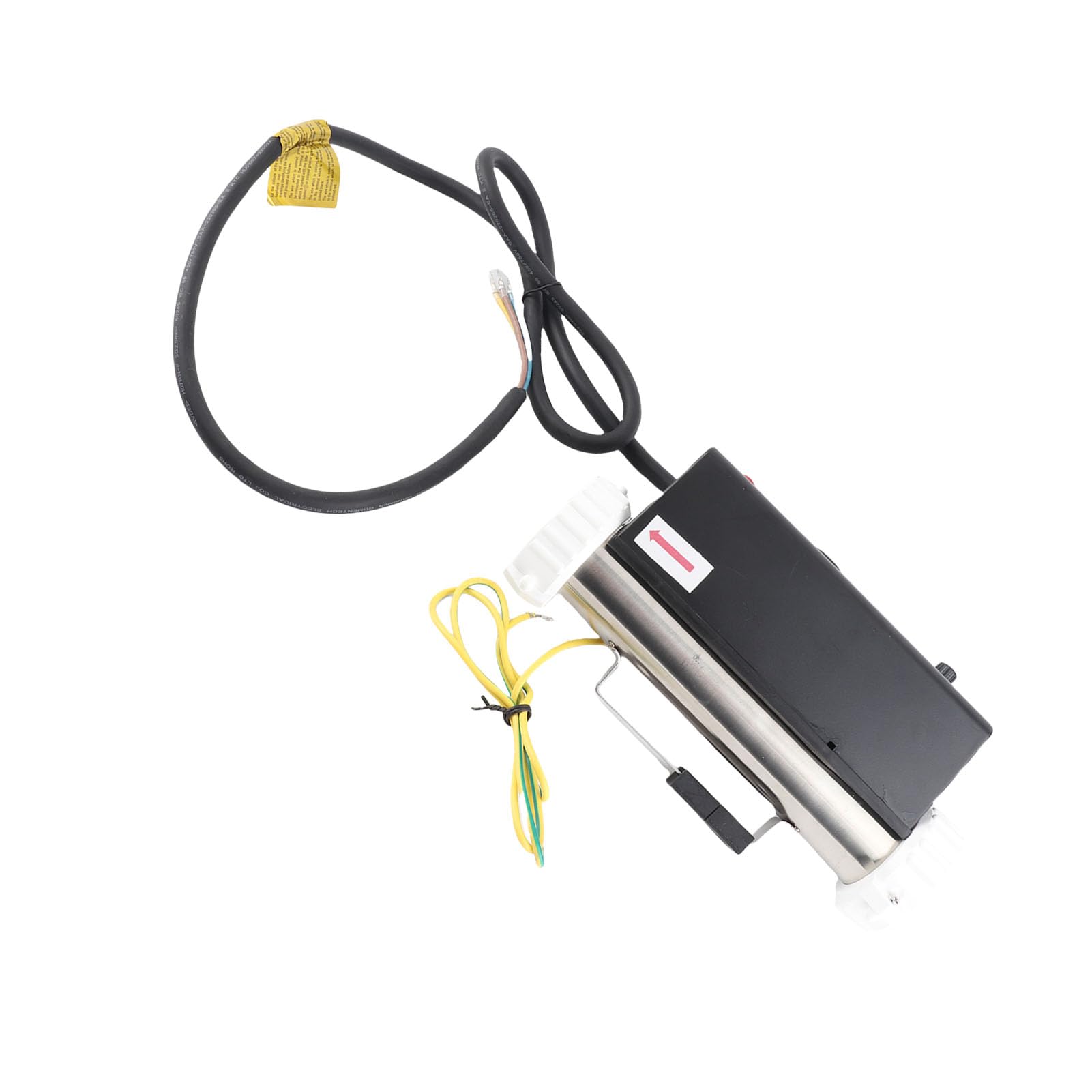 Wakects Calentador de Piscina Eléctrico con Termostato, Control Automático de Temperatura y Protección contra Sobrecalentamiento para SPA, Piscina, Conexión Directa (3KW)