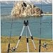 Mednkoku Fishing Rod Tripod Stand Foldable Anti-Rust Non-Slip Telescopic Portable Aluminium Alloy Holder Outdoor Pole Rest Rod Racks