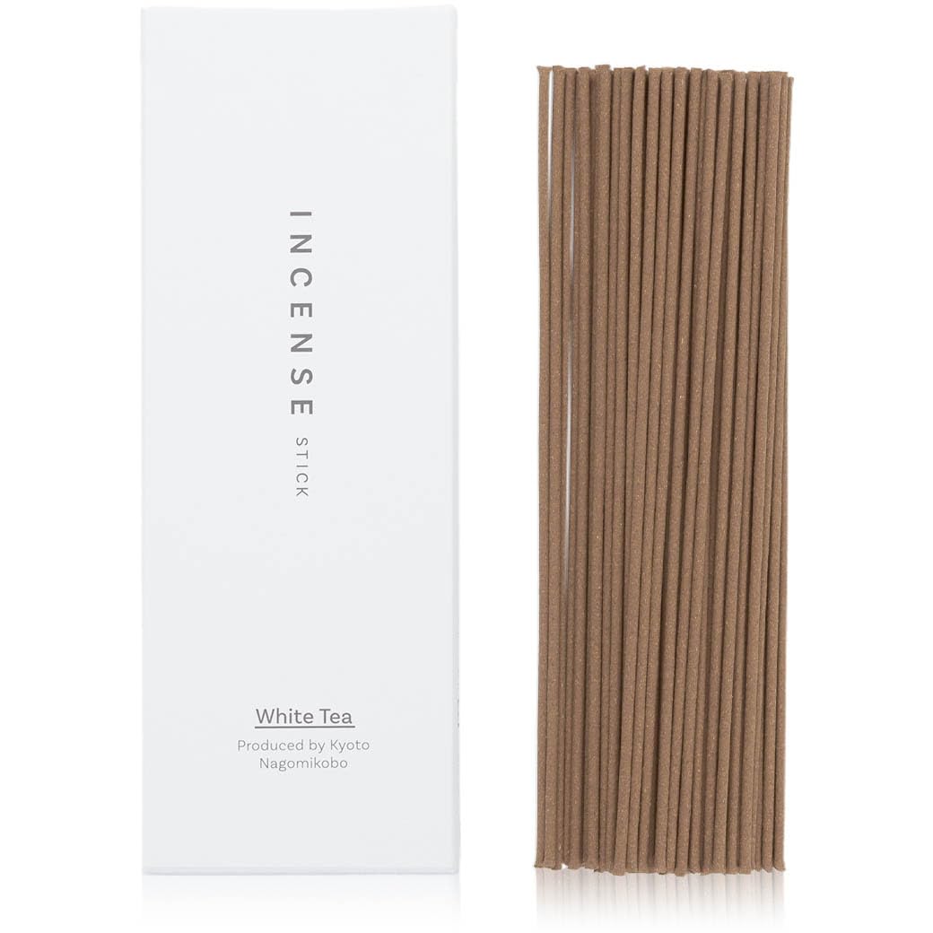 Kyoto White Tea Incense Sticks - Japanese Temple Aroma, Ideal for Relaxation & Meditation, Approx. 60 Sticks (0.044 Pounds) - Premium Quality Incense for Spiritual & Home Use Nagomikobo โ image 1