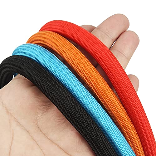 3M/5M/10M Correa de perro largo para mascotas correas para perros al aire libre Correa de entrenamiento para perros pequeños y grandes correas Super largas 1.3X1000cm negro