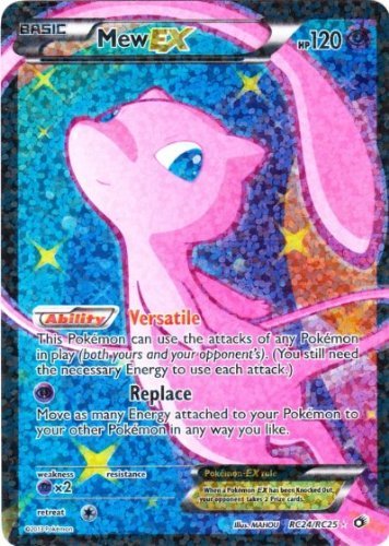 Pokemon - Mew-EX (RC24/RC25) - Legendary Treasures