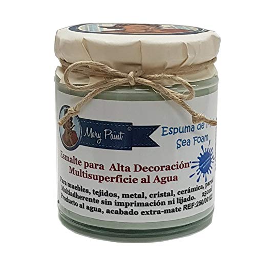 Pintura Multisuperficie al agua Mate efecto Chalk 250 (Espuma de Mar) Cover