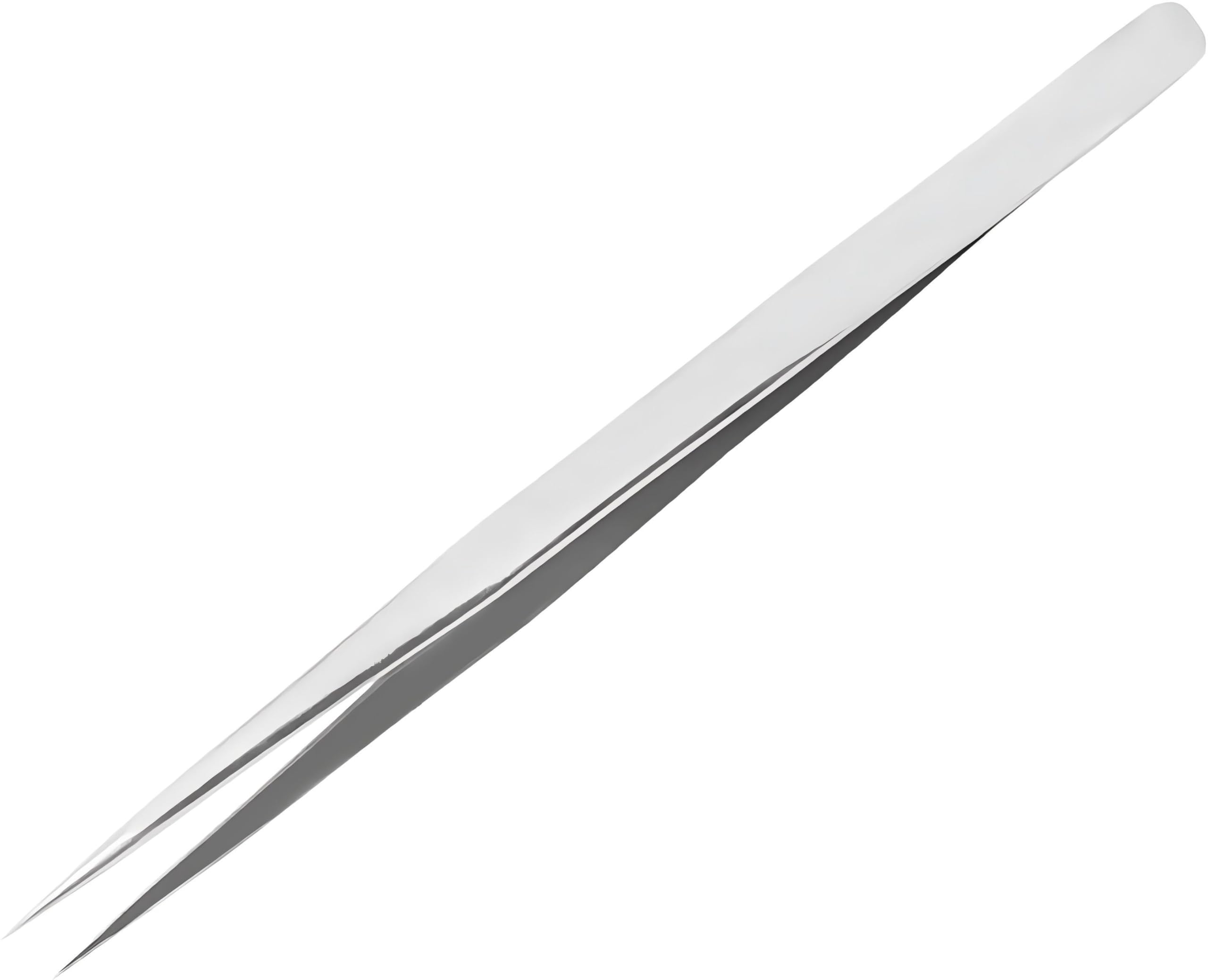 Pointed Tweezers - Precision Stainless Steel Precision Tweezers with Pointed Tips - Ideal for Crafting, Electronics, Soldering, Medical Work, lab tasks, and Jewelry Making