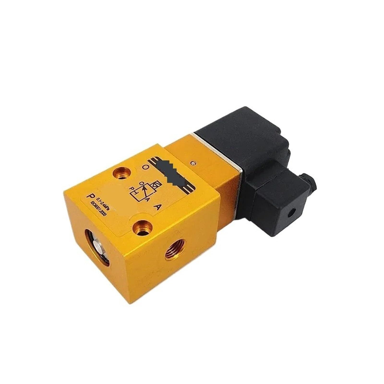 Válvula Solenoide K23JD-08P de dos posiciones y tres vías inversión AC220V DC24V(DC24V)