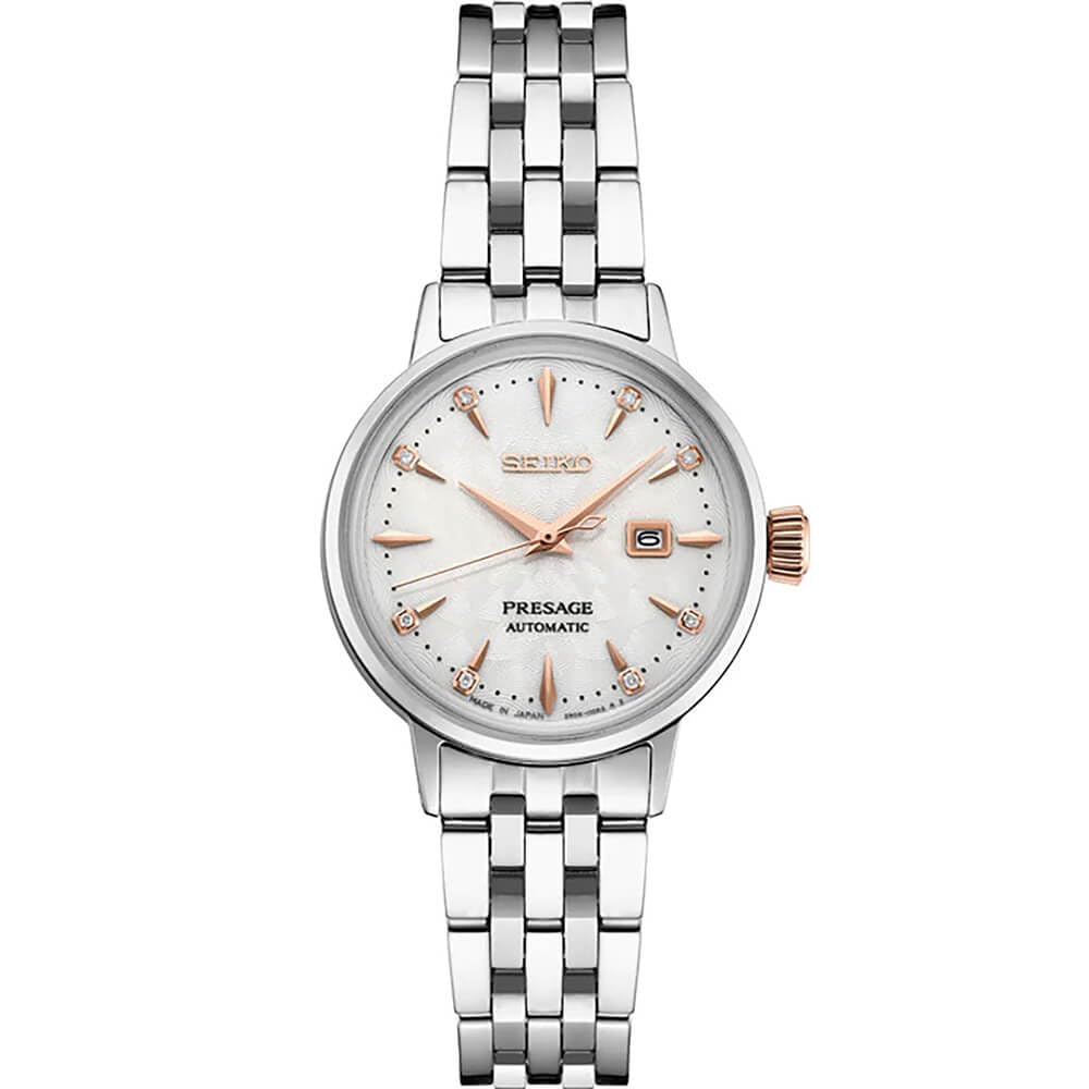 SRE009 Presage Cocktail Bracelet Womens Watch - Silver