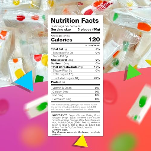 Caramelos de turrón Jujube bolsa 9 oz 25 unidades miniatura 2