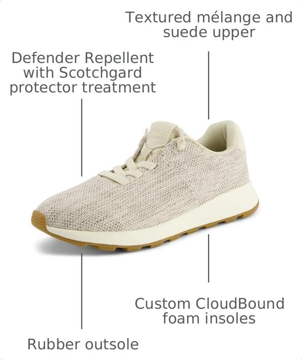 TOMS Women's Trvl Lite Cabrillo, Water Repellent Fog Textured Melange/Suede, 8.5 - image 3