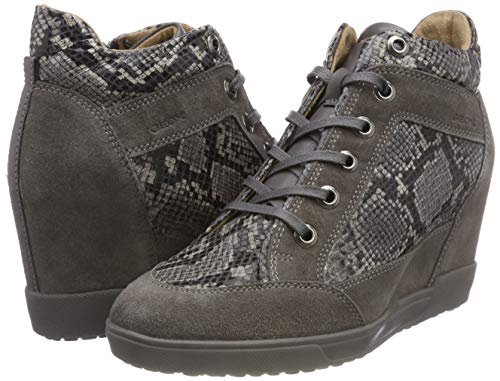 Geox D Carum C, Scarpe da Ginnastica Basse Donna