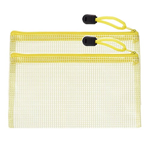 2 pcs Camicia incluso Portafoglio Tasca in PVC Zip...